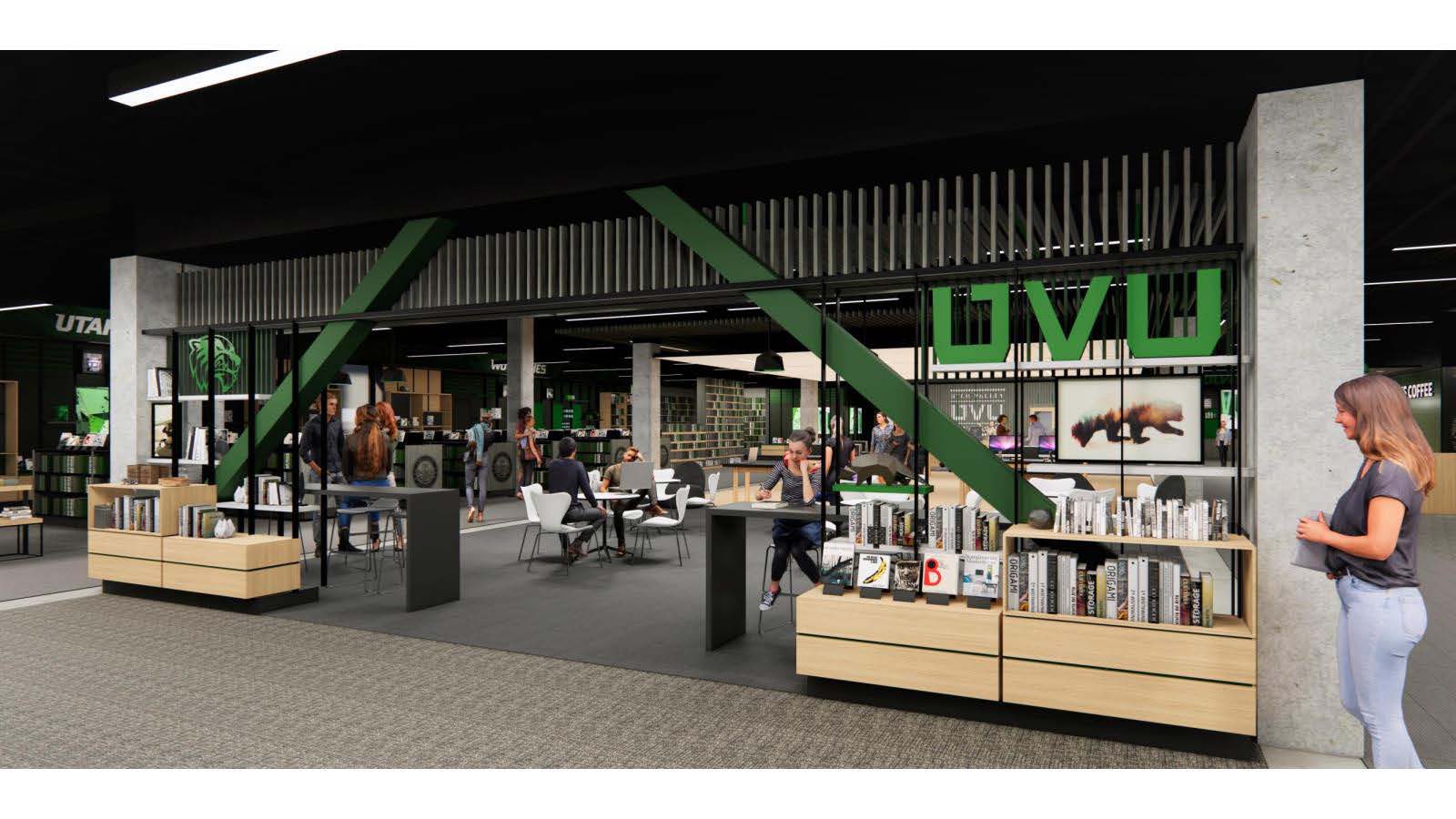 Bookstore Rendering 2