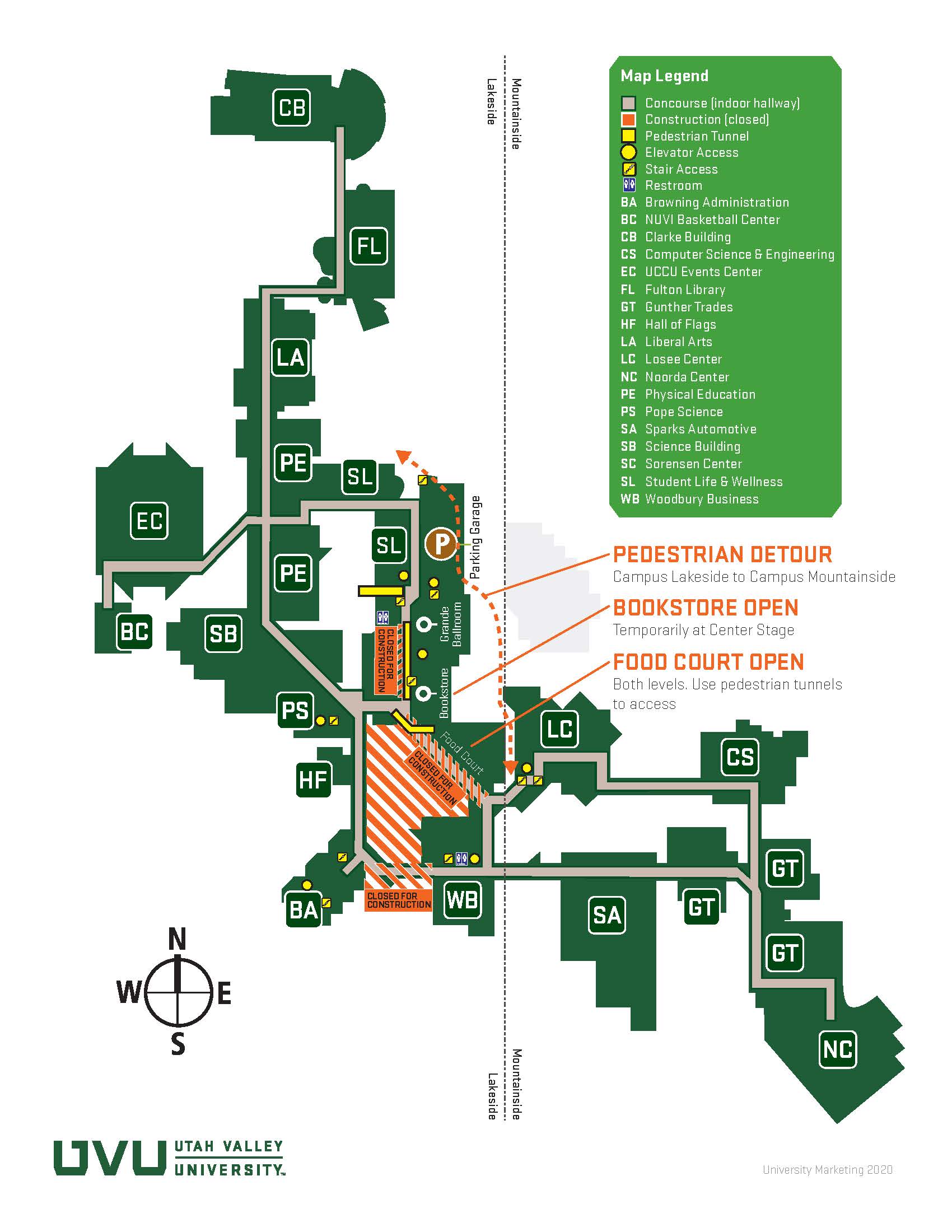 SSC Construction Map