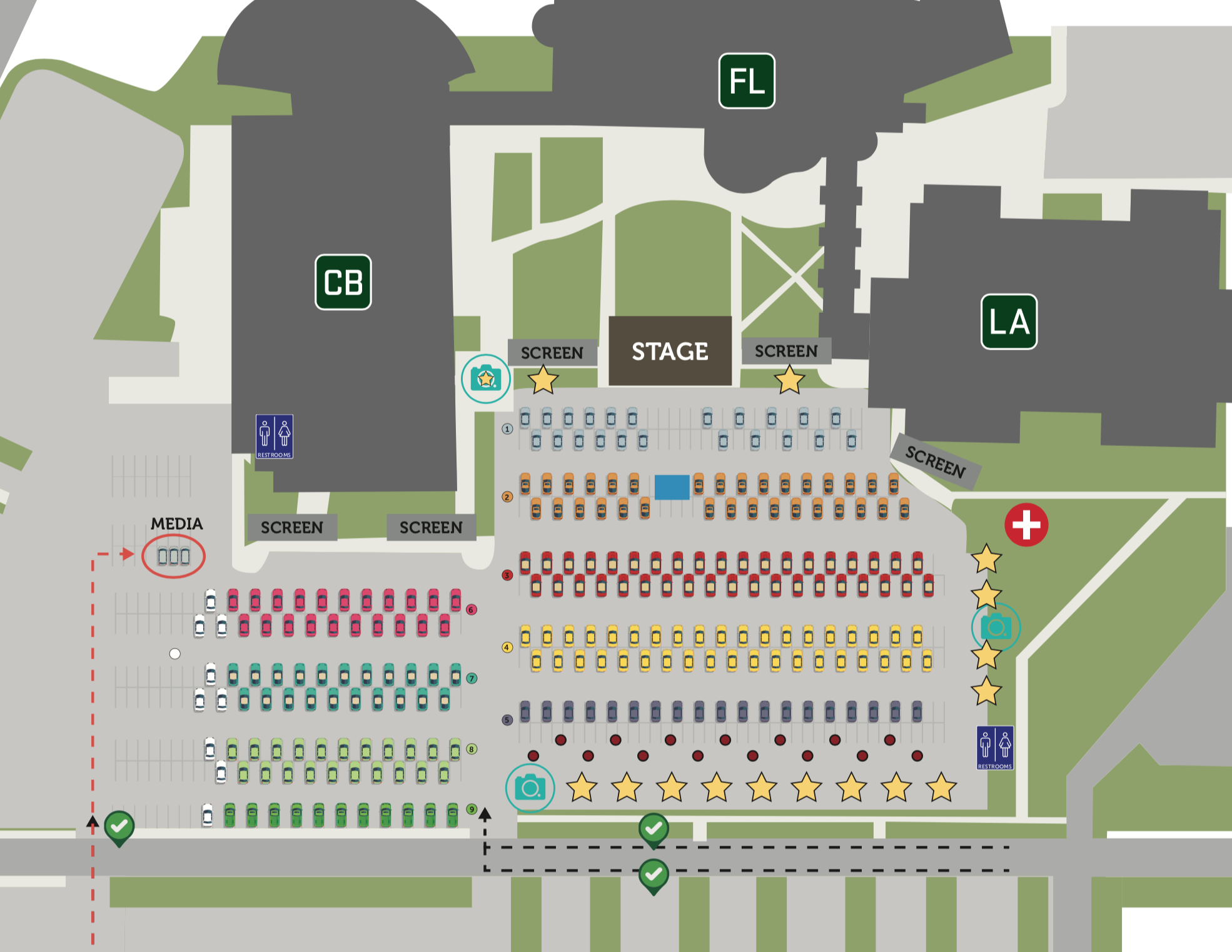 Scholarship Ball map