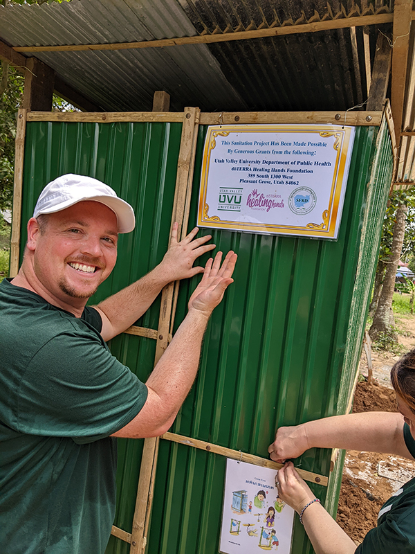 UVU students in Cambodia