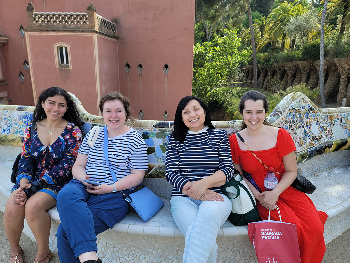 UVU students in Spain