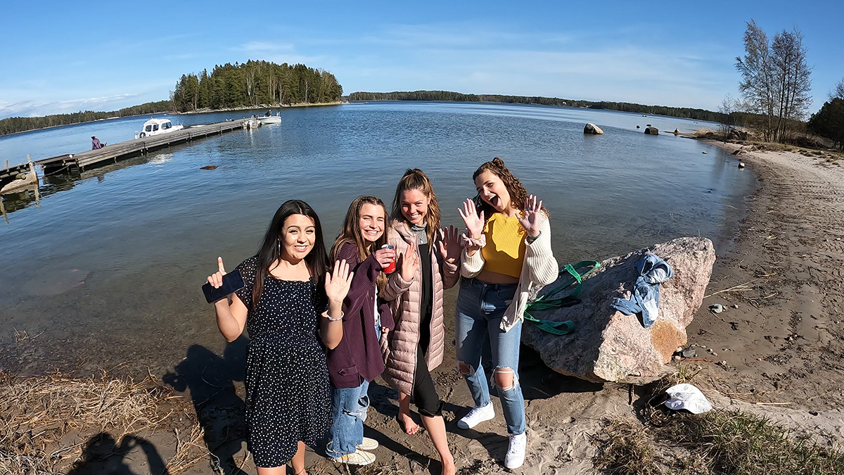 UVU students in Finland