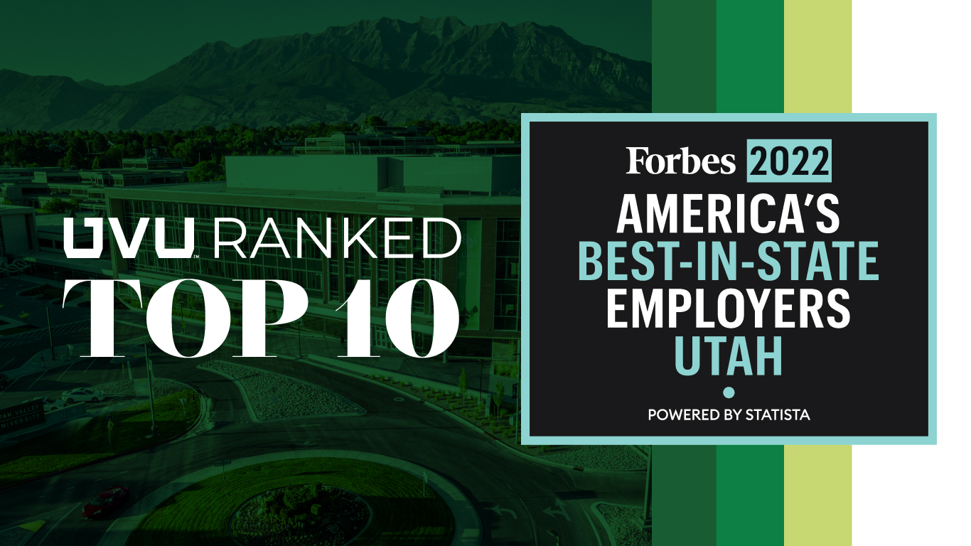 Massage Hej Mainstream UVU Awarded Top Ten Ranking on the Forbes Best-in-State Employers 2022 List  | News @ UVU | News @ UVU | News @ UVU