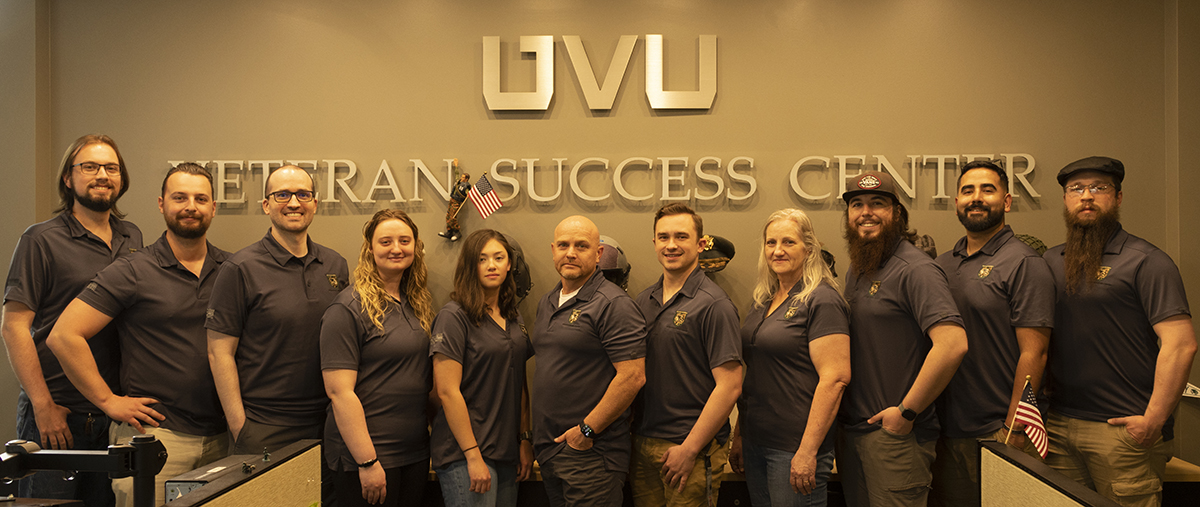 UVU Veteran Success Center staff