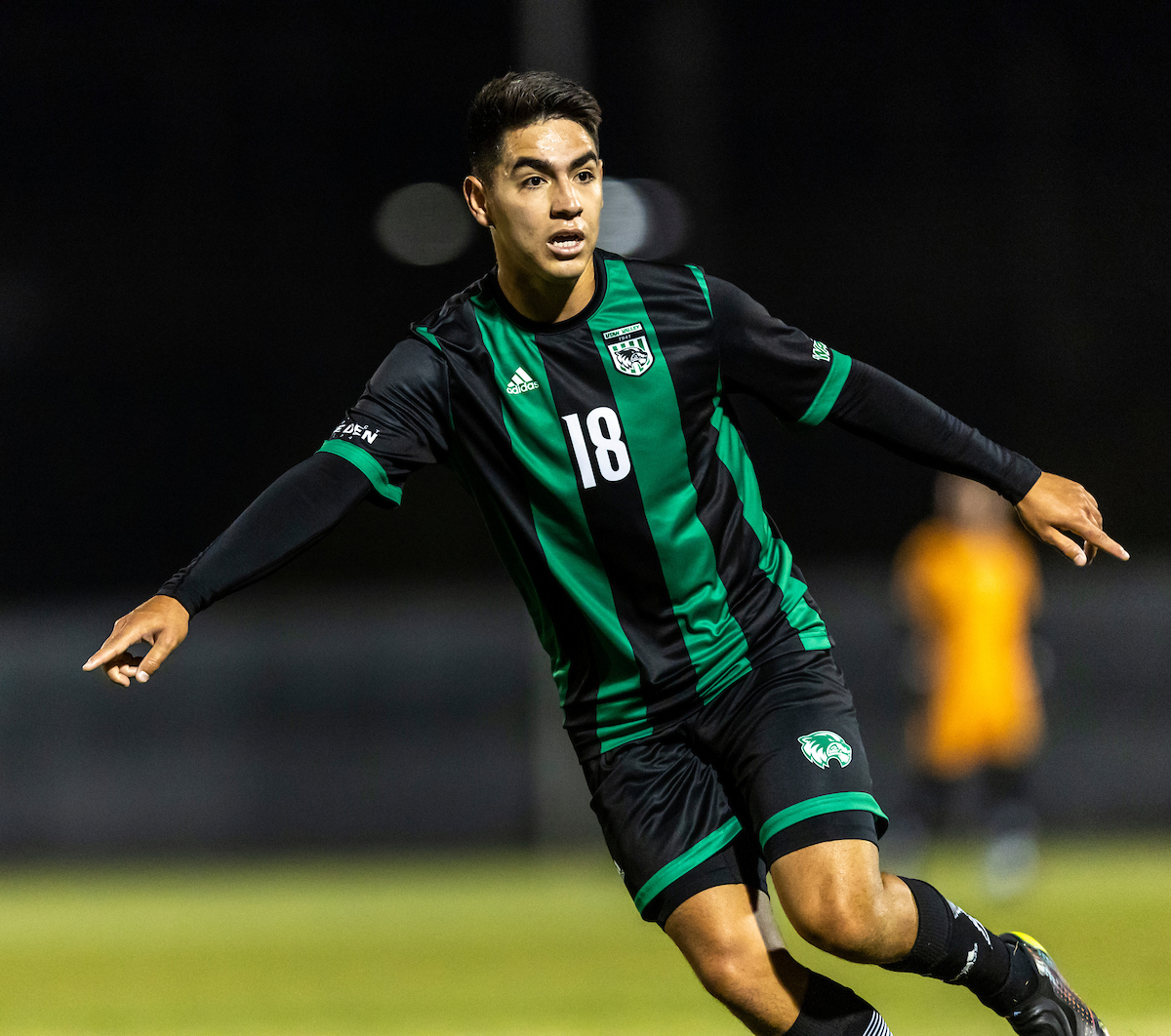 UVU men's soccer player Abel Mendoza