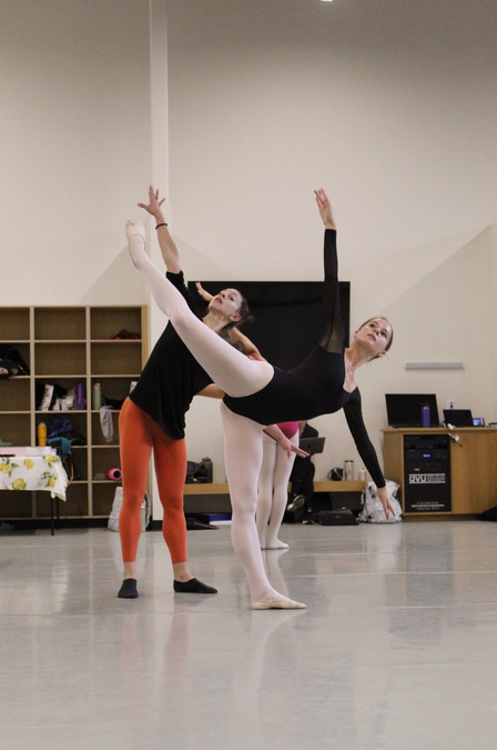 UVU Dancers dancing with Complexions contemporary ballet