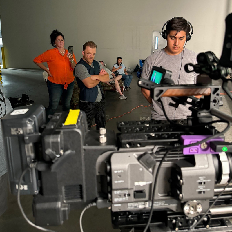 UVU film student Frasier Perez UVU film student Frasier Perez