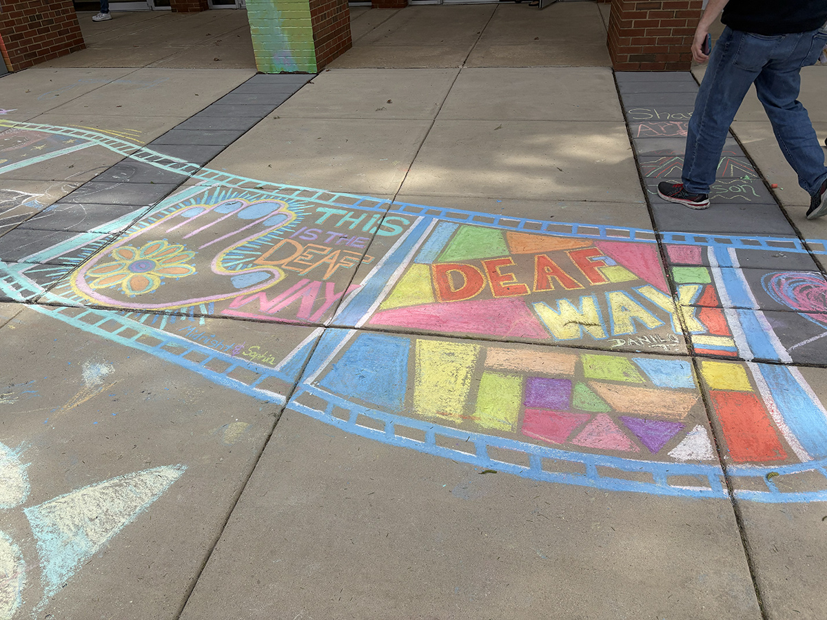 UVU ASL students at Gallaudet University