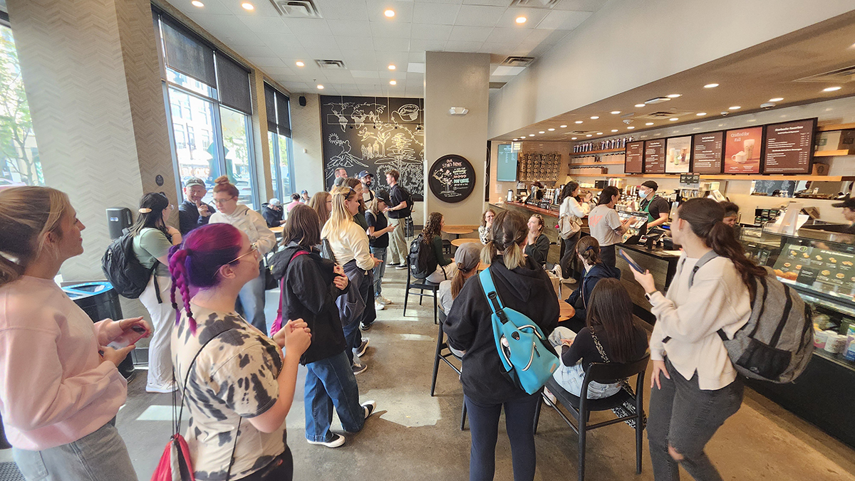 UVU ASL students at Gallaudet University