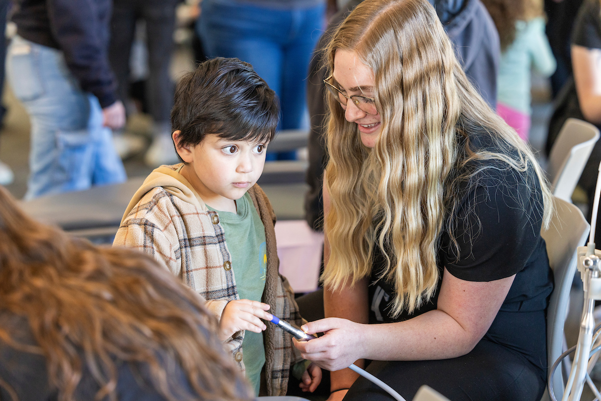 Sensory activities are used to provide familiar experiences.