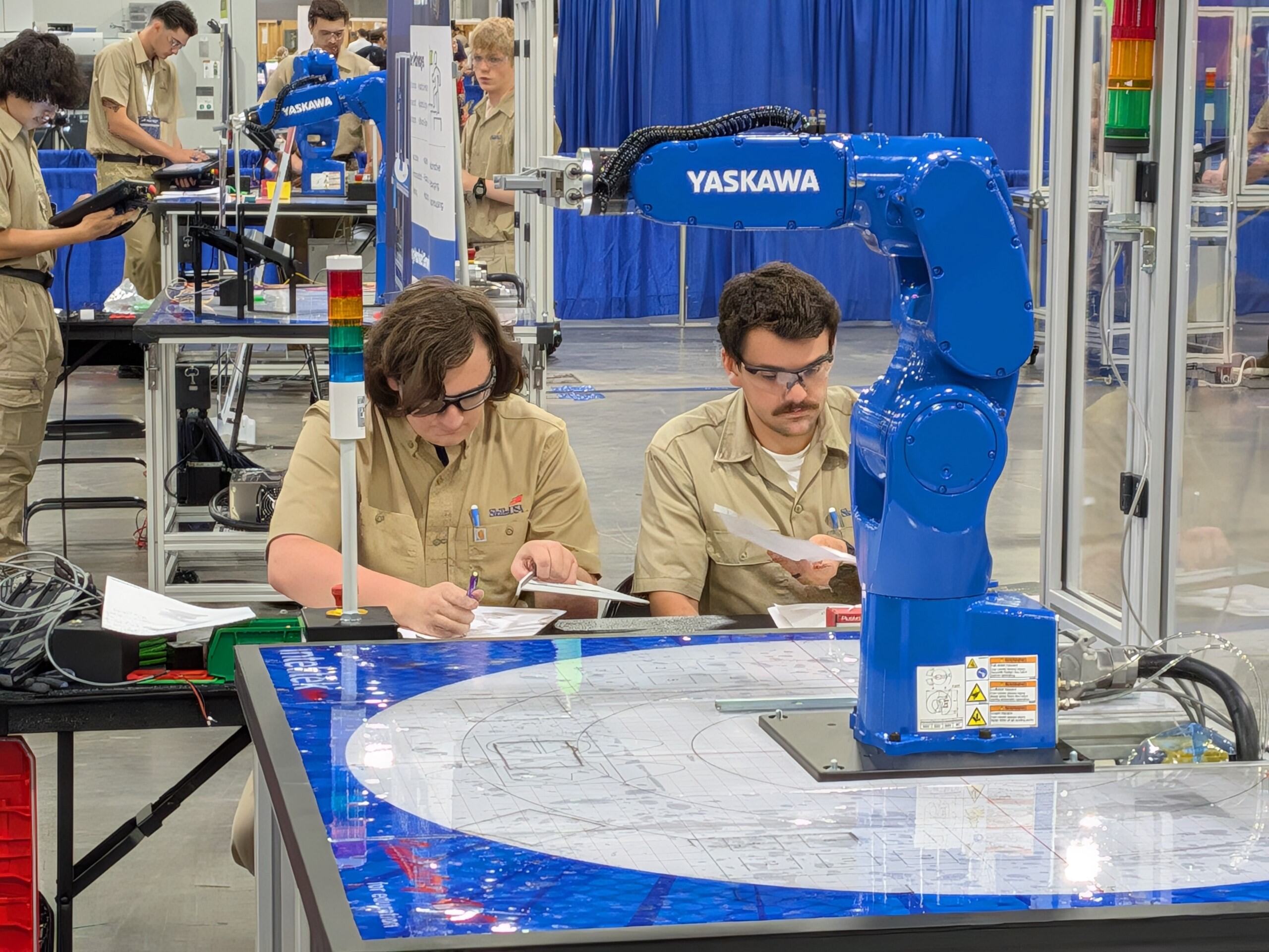Contestants at the 2025 SkillsUSA competition