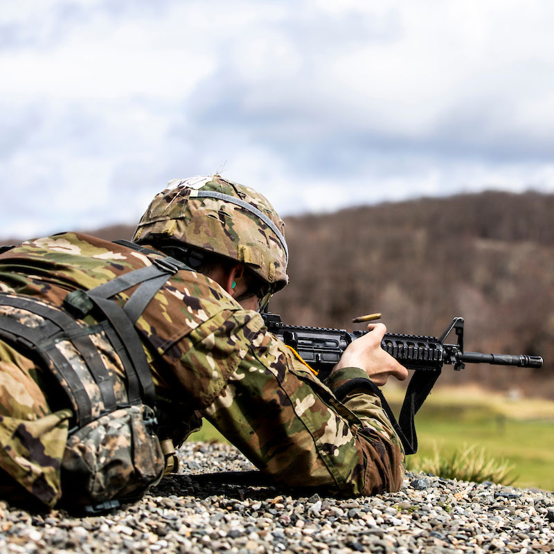 ROTC takes aim