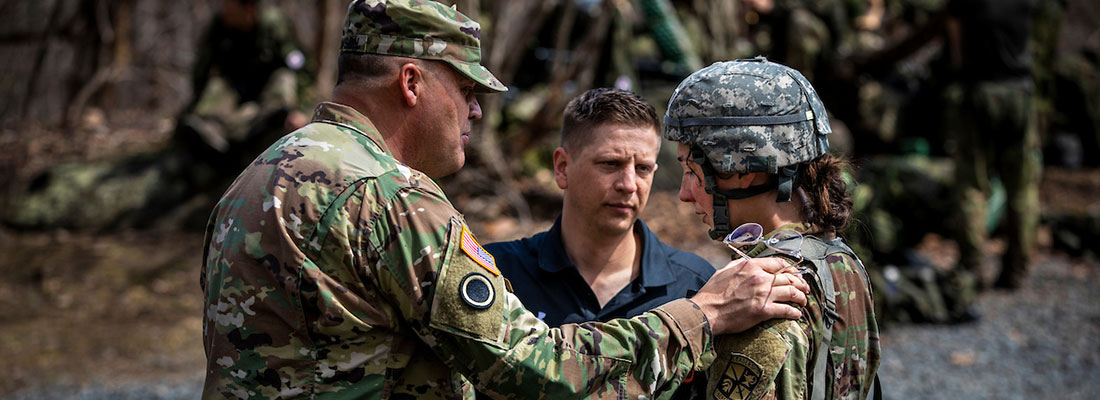 ROTC Sandhurst activities