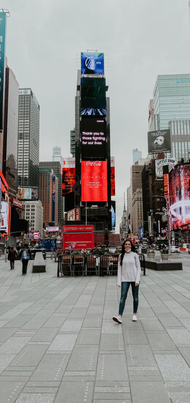 Covid Nurse Krystal Lazenby in NY