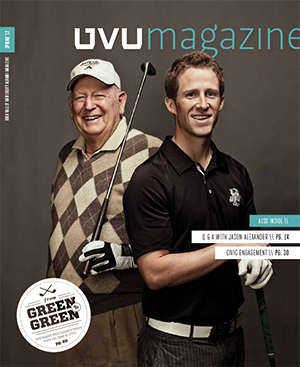 Spring 2012 UVU Magazine issue cover