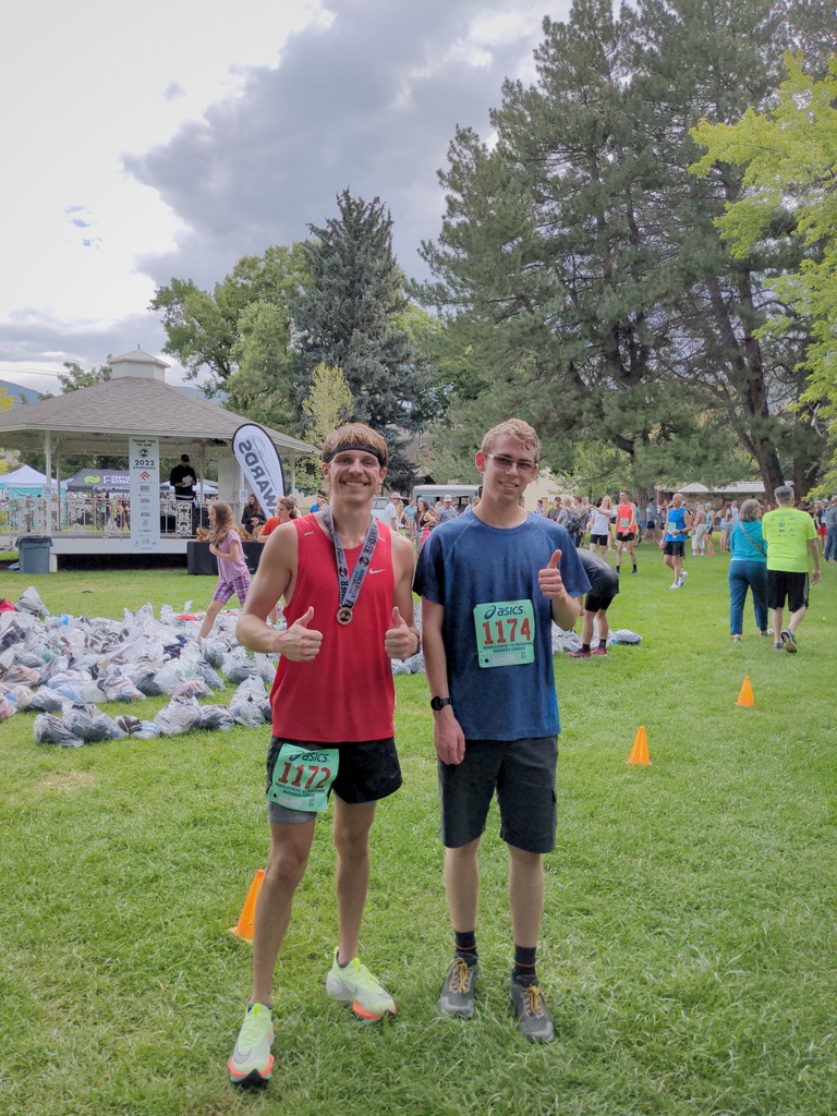 Steve Lockhart at a marathon