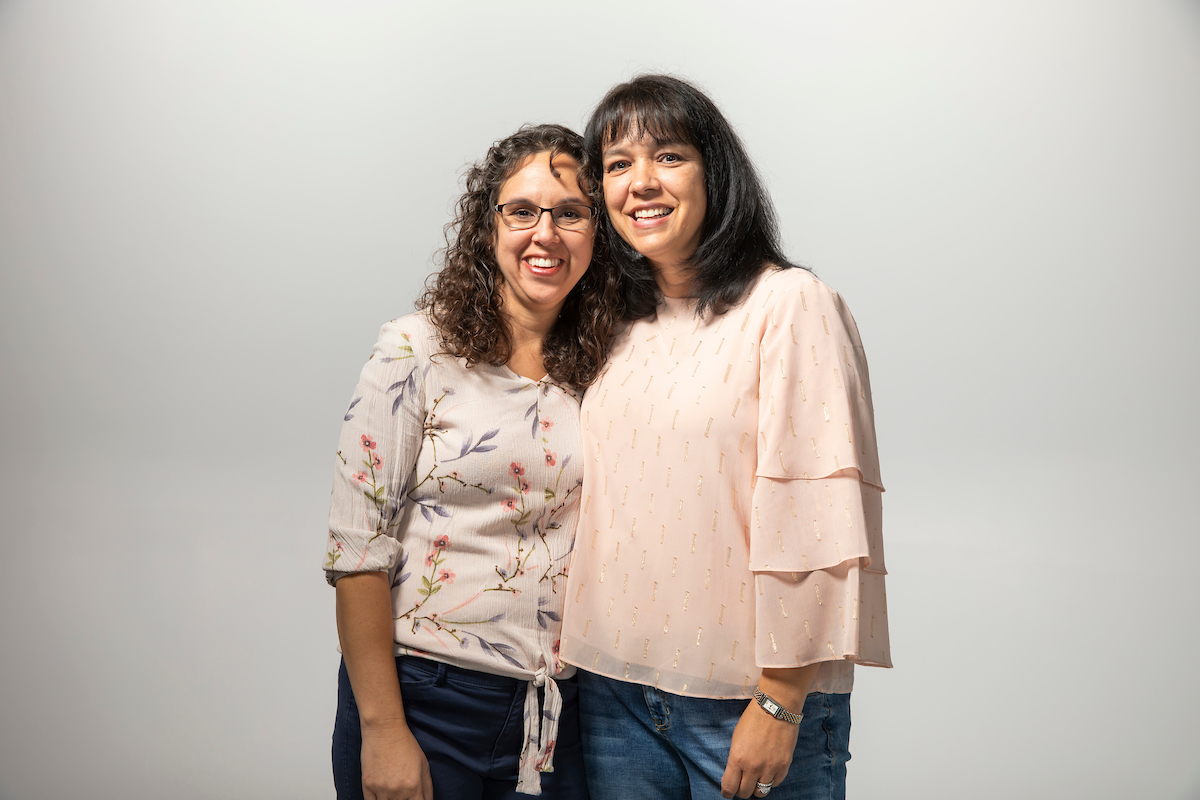 Ciria Knighton and Kathy Blackburn