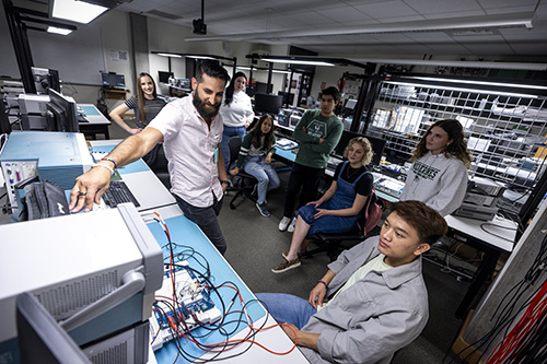 Computer lab at UVU