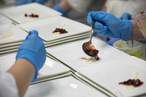 Culinary Arts caters the annual Gala.