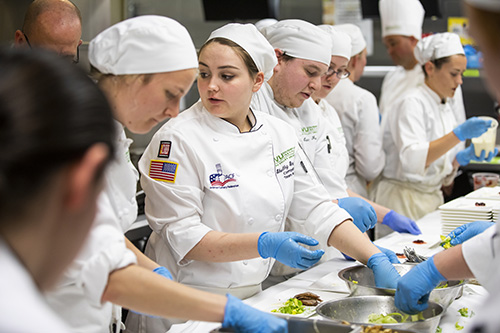 Culinary Arts caters the annual Gala.