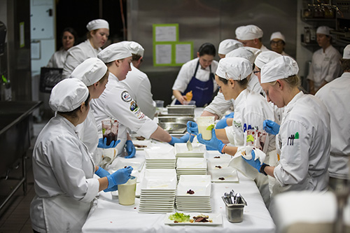 Culinary Arts caters the annual Gala.