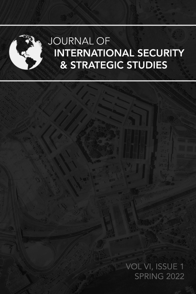Volume 6 Issue 1 of the Journal of the ISSS