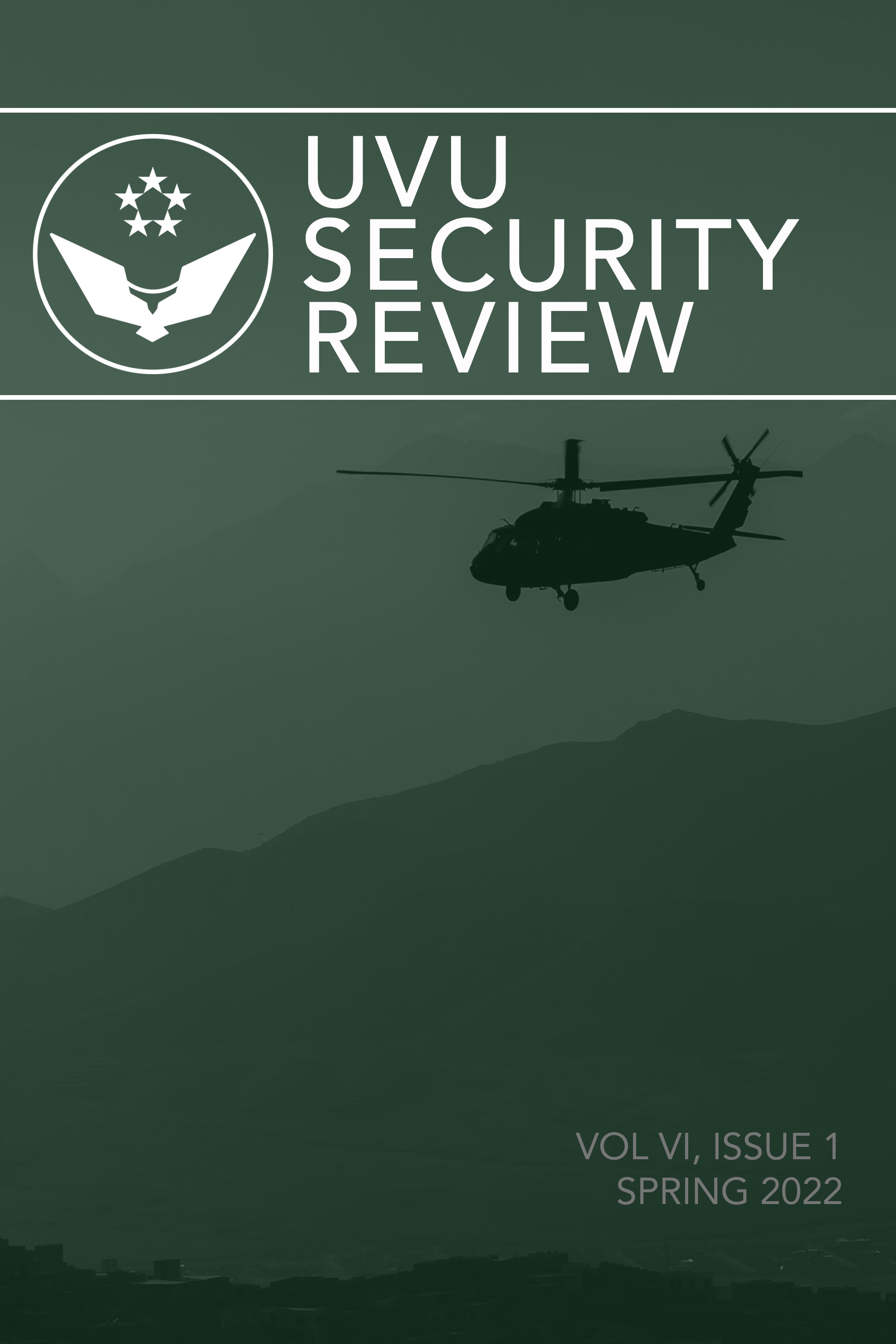 Volume 6 Issue 1 of the UVU Security Review