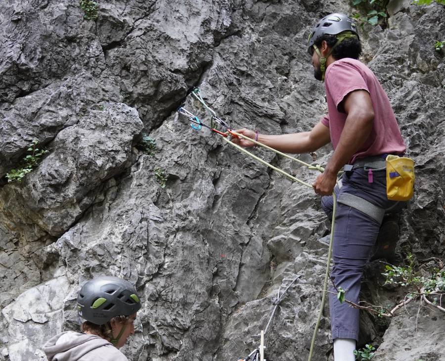 outdoor climbing