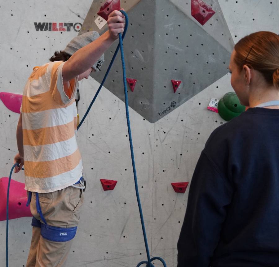 setting uo rappel