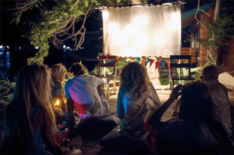 Outdoor movie