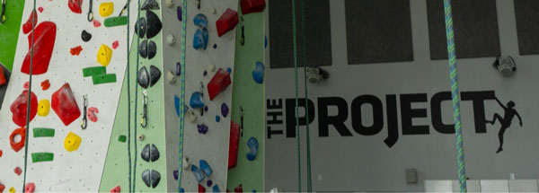 indoor climbing wall