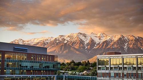 Utah Valley University campus representing the Wolverines Elevated program and expanded educational opportunities.