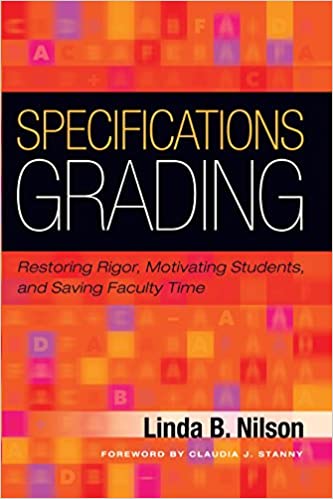 Specifications Grading book cover