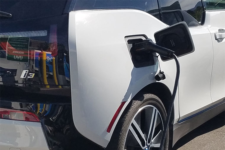 Electric Car Recharging on Campus