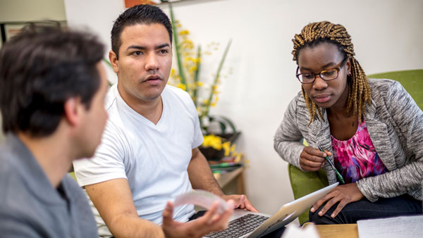 SCUP student employees doing private tutoring