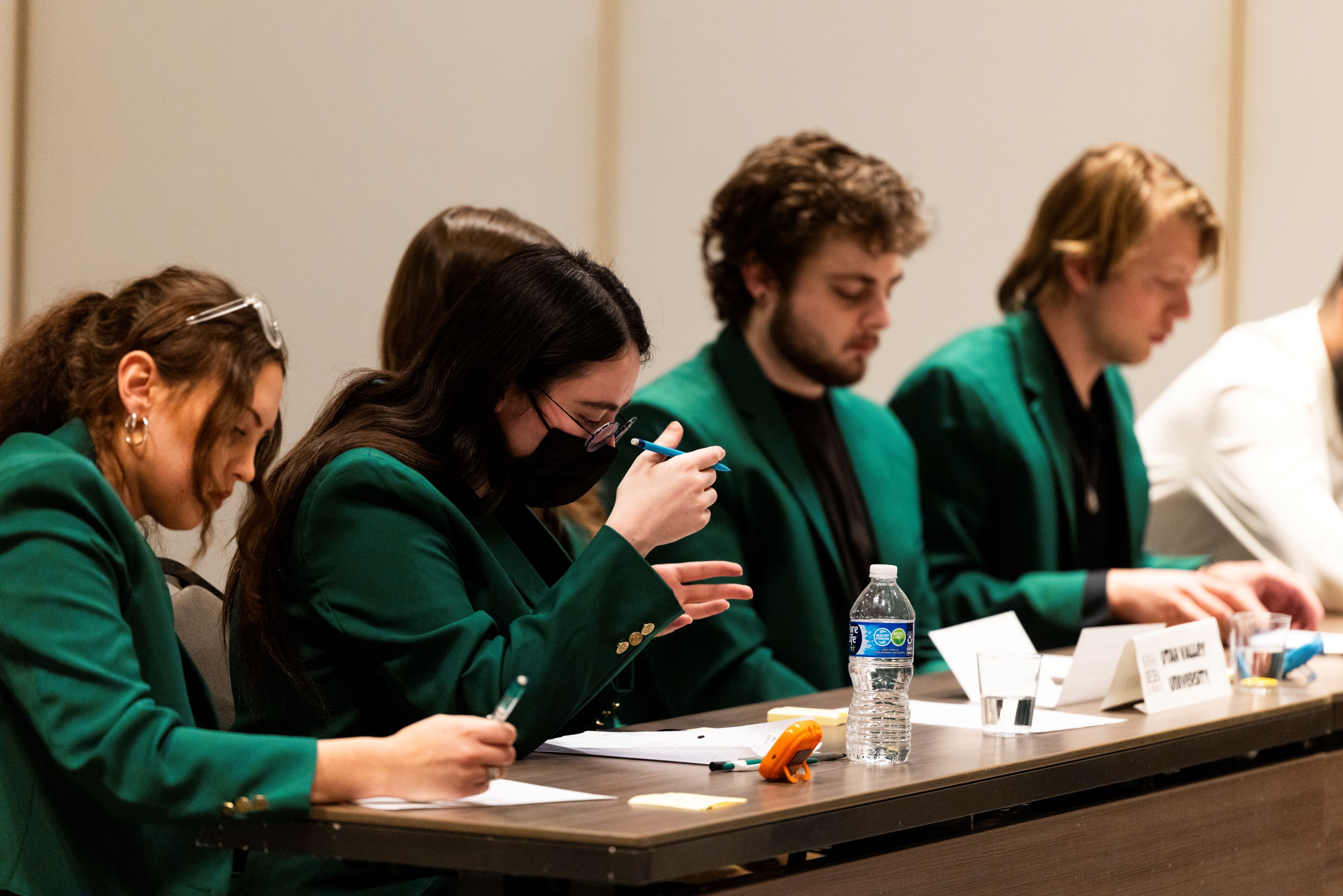 the uvu team presenting at nationals 2025