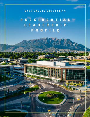 Cover graphic of Presidential Leadership profile.