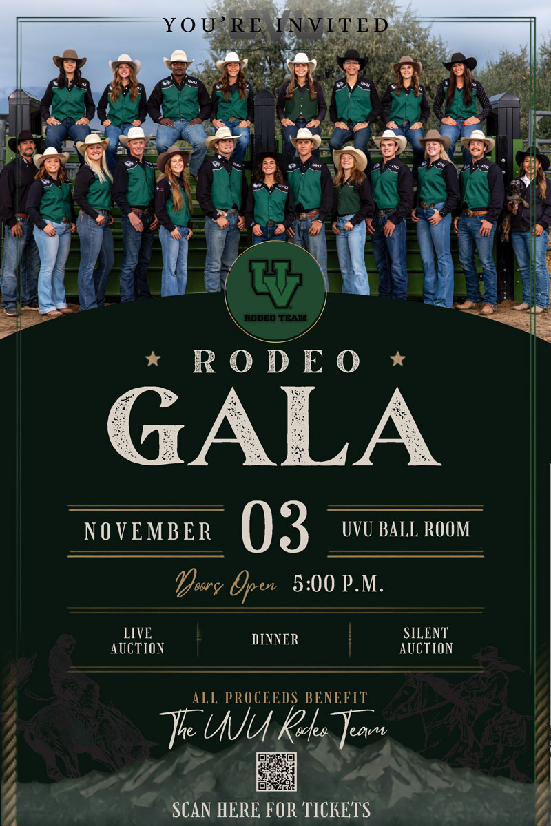 UVU Rodeo Gala Invitation
