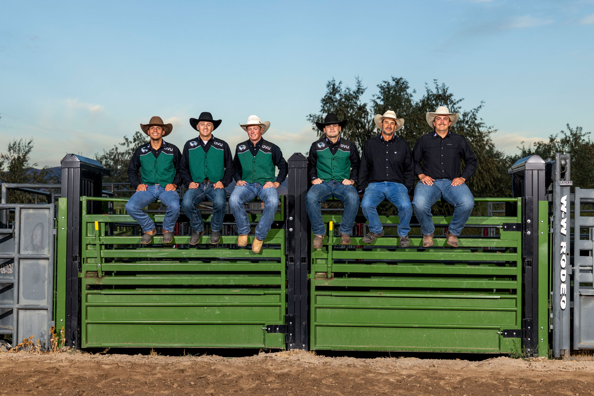 2026-2027 UVU Men's Rodeo Team