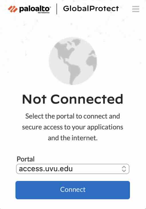 connect to access.uvu.edu