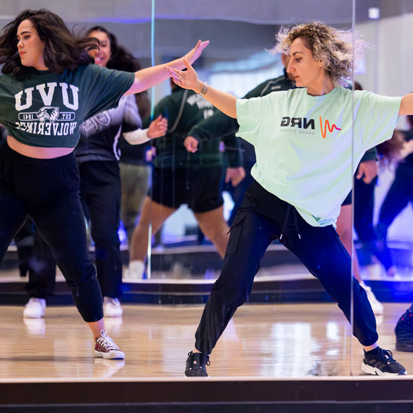 UVU NRG Dance Fitness class