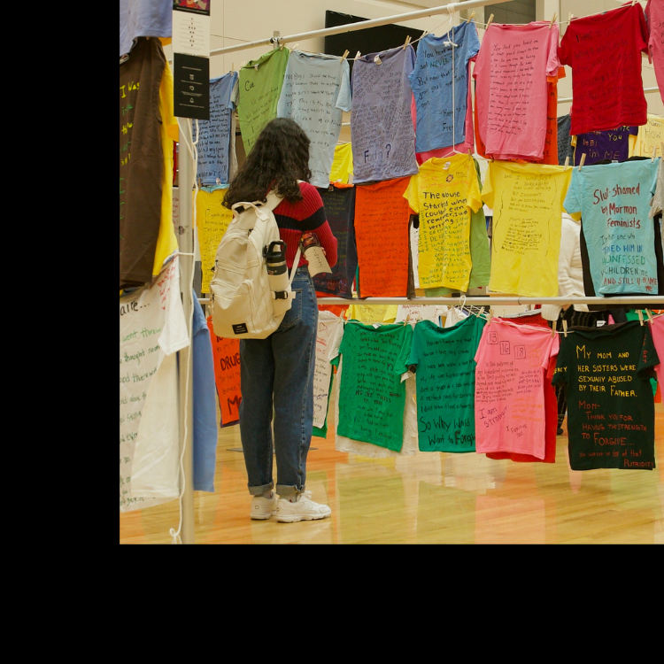 UVU Center for Social Impact Clothesline Project