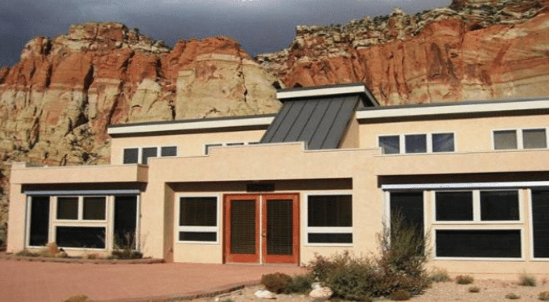 front of capitol reef field station