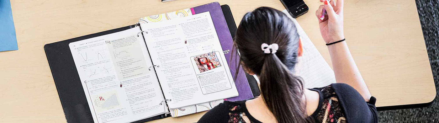 A family studying family life relationship techniques together