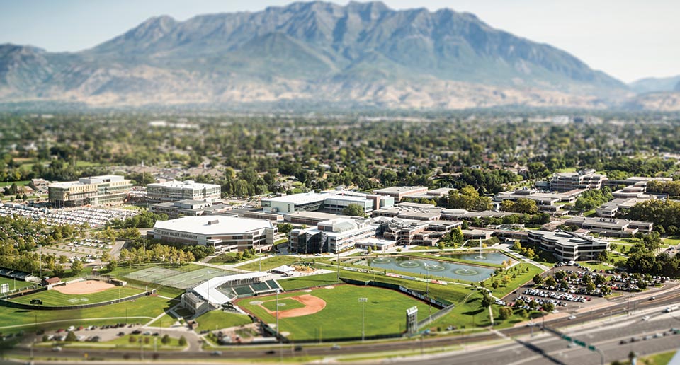 Aerial Photo of Campus.