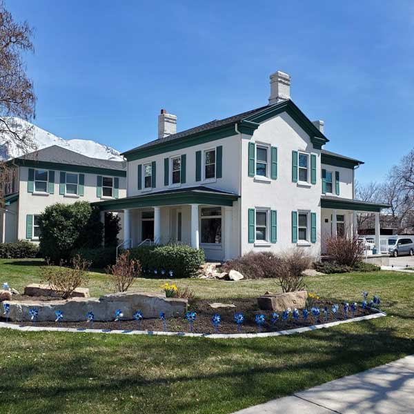 Children's Justice Center house