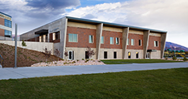 NUVI Baskeball Center, exterior of building