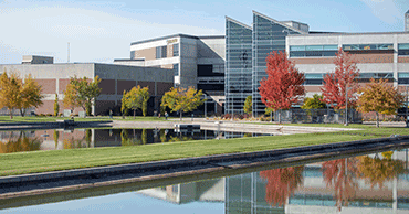 Science Building, exterior of building