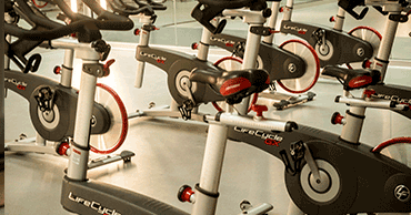 Student Life/Wellness, spin bicycles