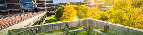 UVU's beautiful campus in Fall - one location of Utah's Upward Bound program